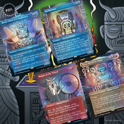 Amazon.com: Magic: The Gathering Secret Lair: Wizards of The