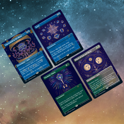 マジック：ザ・ギャザリング The Space Beyond the Stars Traditional MTG Secret Lair The Space Beyond the Stars Foil : Amazon.ca