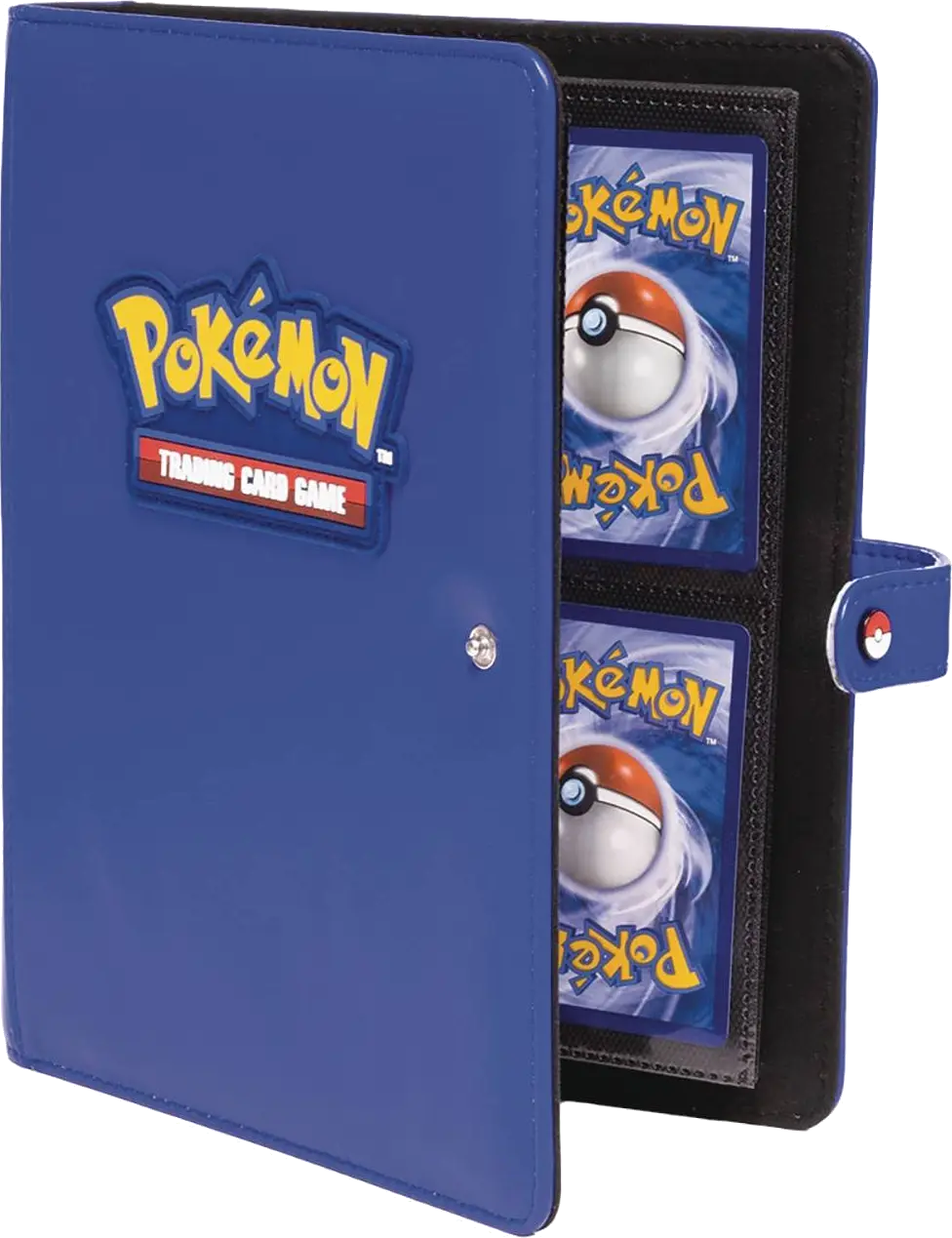 blue pokemon card binder 9-Pocket Exo-Tec® Zip Pastel each capable of holding 18 cards Vintage 1999 Pokémon Charmander Blue